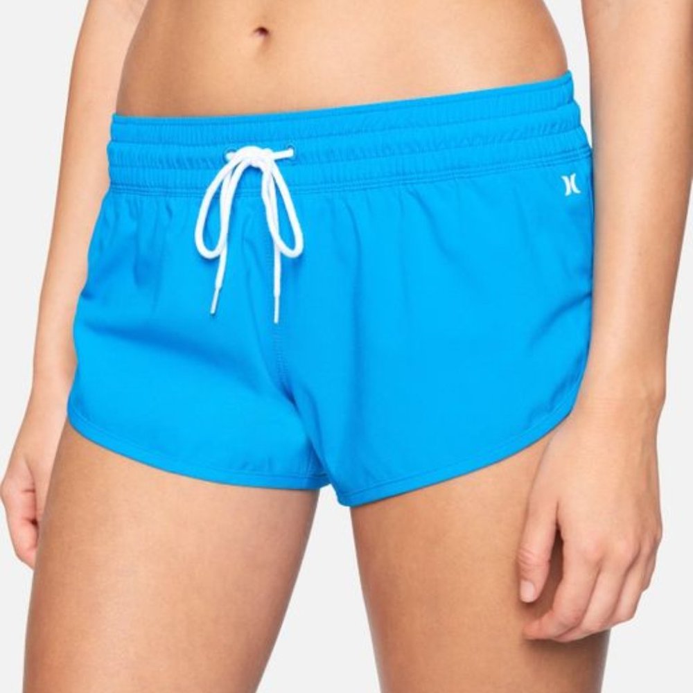 Hurley Board Shorts 2.5" Boardshorts Turquoise - Picture 2 of 6